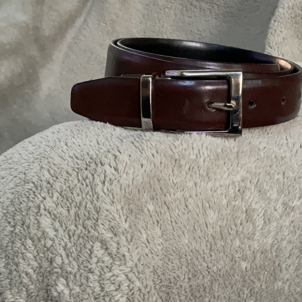 👍Men’s Dockers sz 44 Brown leather belt👍
